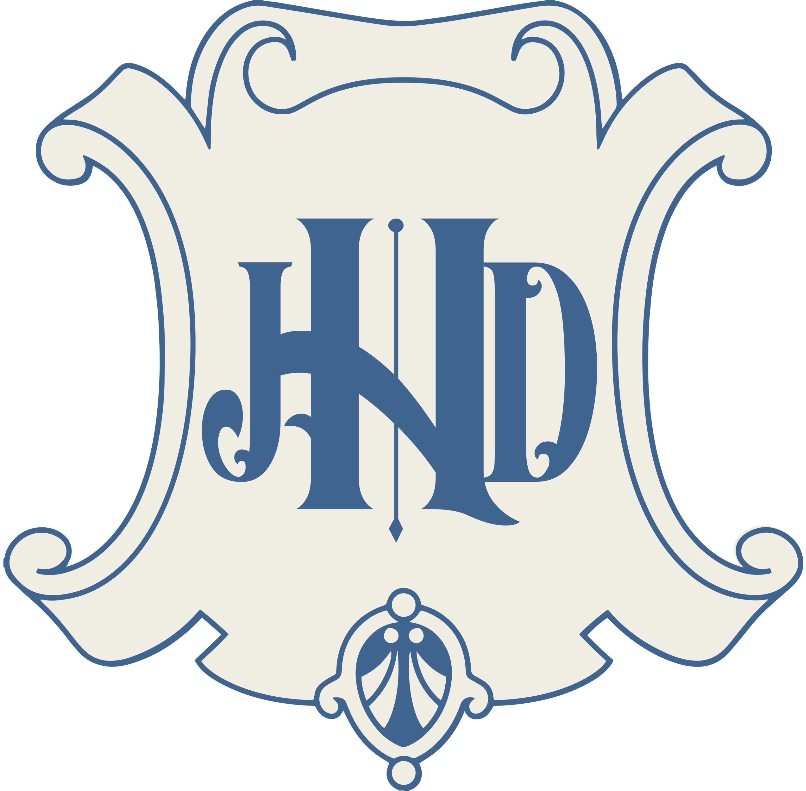 The JD Hyde Monogram Logo